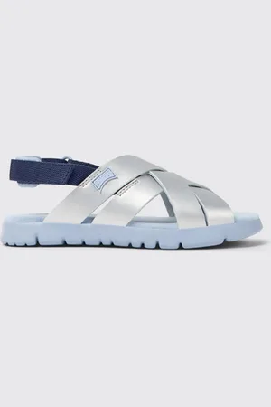 Camper Oruga sandals in leather and recycled polyester