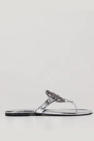 Tory Burch Miller sandals in laminated leather