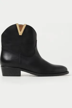 Via Roma Flat Ankle Boots Woman color