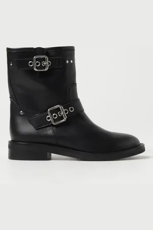 Via Roma Flat Ankle Boots Woman color