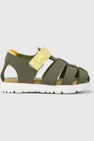 Camper Oruga sandals in leather and recycled polyester