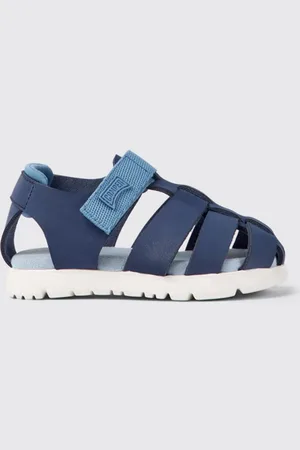Camper Oruga sandals in leather and recycled polyester