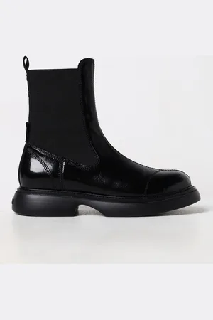 Ganni Flat Ankle Boots Woman color