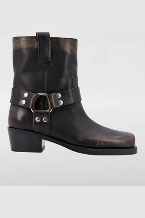 PARIS TEXAS Flat Ankle Boots Woman color