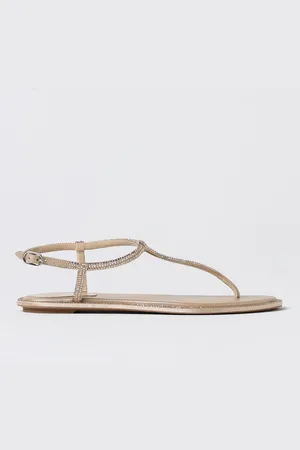 RENE CAOVILLA Flat Sandals Woman color