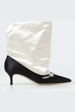 Manolo Blahnik Flat Ankle Boots Woman color