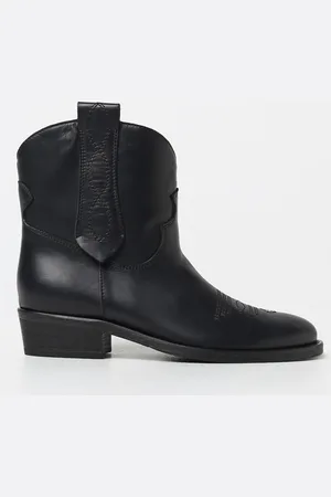 Via Roma Flat Ankle Boots Woman color