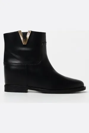 Via Roma Flat Ankle Boots Woman color