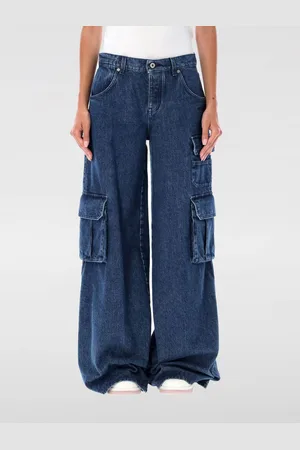 OFF-WHITE Jeans Woman color