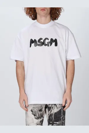 Msgm Oversized T-shirt with logo print