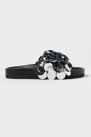 Paco rabanne Flat Sandals Woman color