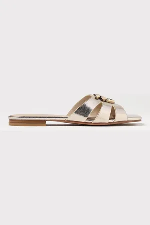 Pinko Flat Sandals Woman color