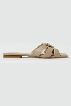 Pinko Flat Sandals Woman color