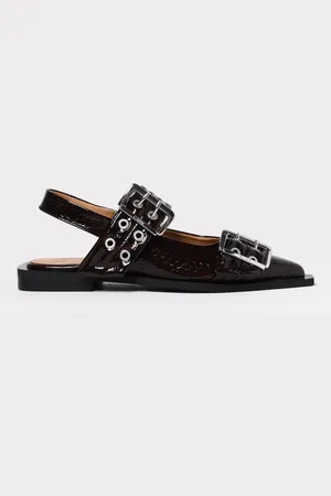 Ganni Ballet Flats Woman color