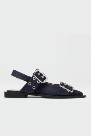 Ganni Ballet Flats Woman color