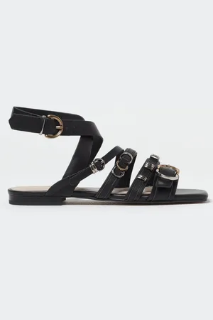 Pinko Flat Sandals Woman color