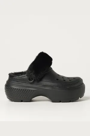 Crocs Flat Shoes Woman color