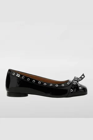 Ganni Ballet Flats Woman color