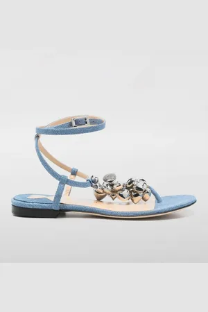 Mach & Mach Flat Sandals Woman color