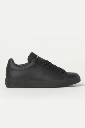 Dolce & Gabbana Leather sneakers with logo