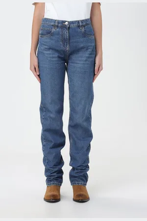 Etro Jeans in cotton denim with embroidery