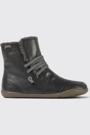 Camper Flat Ankle Boots Woman color