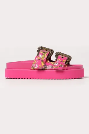 VERSACE Flat Sandals Woman color