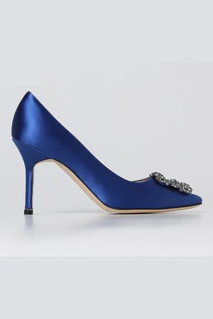 Manolo Blahnik Hangisi décolleté in satin