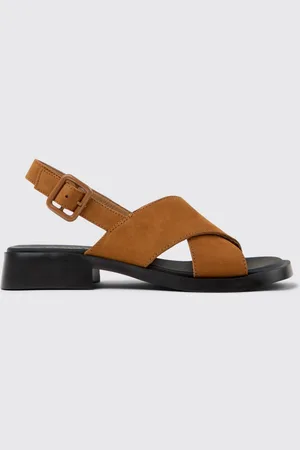 Camper Flat Sandals Woman color