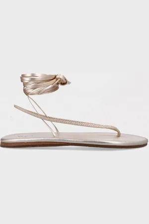 Ancient Greek Sandals Flat Shoes Woman color
