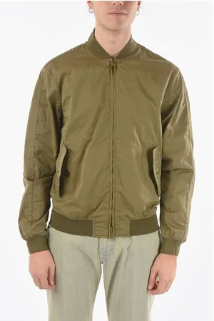 corneliani CC COLLECTION Solid Color Waterproof Bomber
