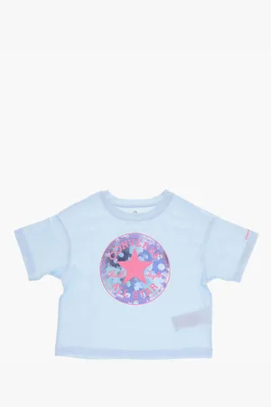 Converse ALL STAR CHUCK TAYLOR Maxi Logo Printed Crew-neck T-Shirt