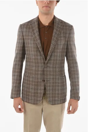 corneliani Tweed Wool-blend GATE 2-button Blazer