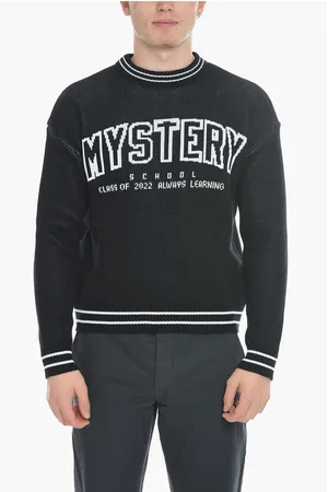 Msftsrep Organic Cotton Crew-Neck Sweater with Contrast Embroidery