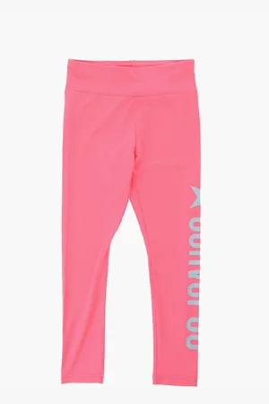 Converse High Waisted Leggings with Printed Logo