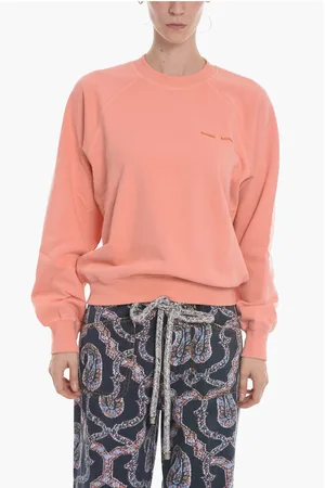 Samsøe Samsøe Crew-Neck GITTA Sweatshirt with Side Logo Embroidery