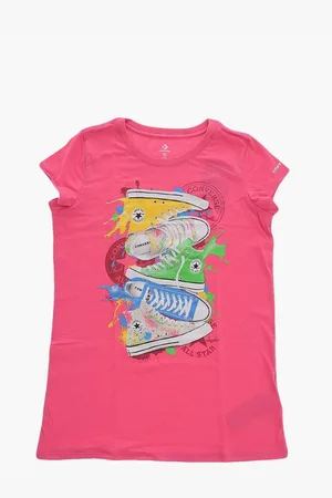 Converse ALL STAR CHUCK TAYLOR Printed Crew-Neck T-shirt