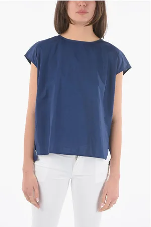 Woolrich Short Sleeve Popeline Cotton Blouse