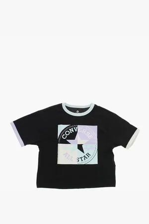 Converse ALL STAR CHUCK TAYLOR Maxi Logo Front Crew-Neck T-shirt