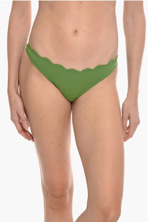 Marysia Reversible SANTA BARBARA Bikini Bottom with Scalloped Hem