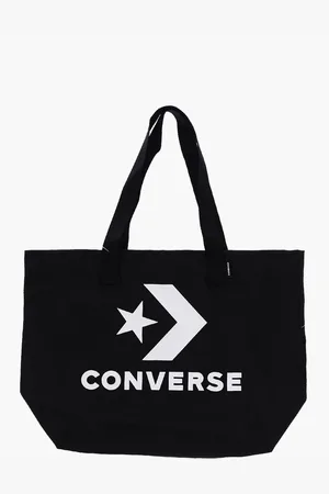 Converse Solid Color Maxi Tote Bag with contrasting Print