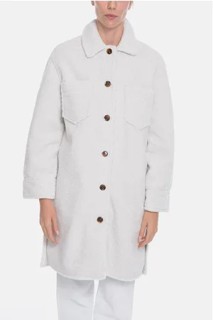 Samsøe Samsøe Teddy DIORA Coat with Breast-pockets