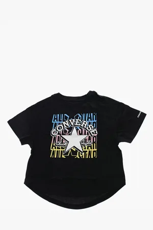 Converse ALL STAR CHUCK TAYLOR Front Printed Crew-neck T-Shirt
