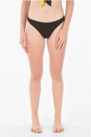 Diesel Printed Logo High-cut Bikini Slip