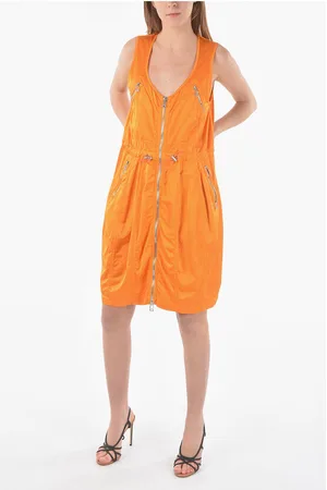 Bottega Veneta Full Zip Closure Mini Utility Dress