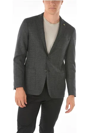 corneliani CC COLLECTION Patch Pocket RIGHT Virgin Wool Blazer
