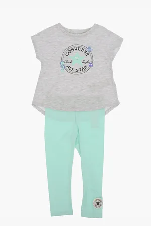 Converse ALL STAR CHUCK TAYLOR Crew-neck T-shirt and Leggings Set
