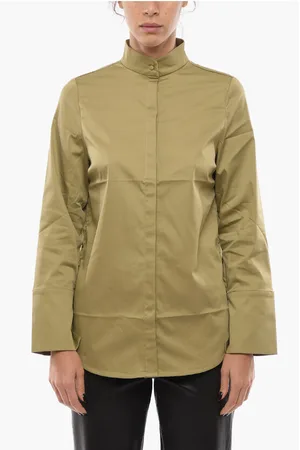 Notes Du Nord Cotton Blend DAVINA Shirt with Hidden Closure