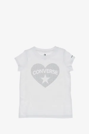 Converse Heart Printed T-shirt