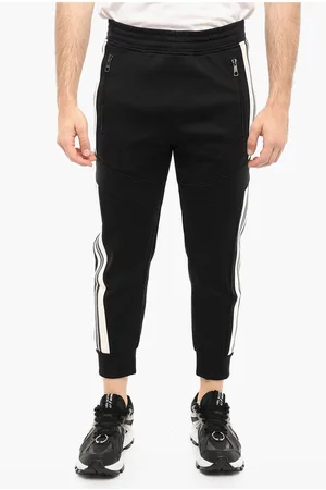 Neil Barrett Skinny Fit Joggers with Contrasting Side Bands
